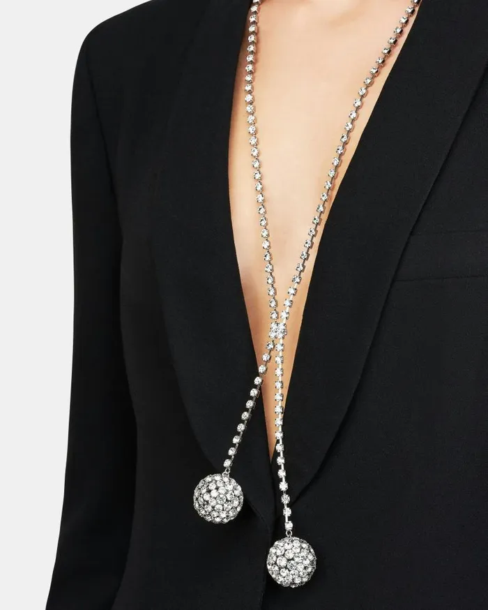 Bubbles Necklace Silver Women Aquazzura Jewelry Bubbles Necklace Silver Women Aquazzura Jewelry