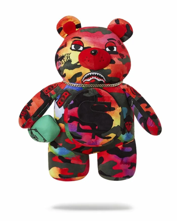 CAMOBURST MONEYBEAR TEDDYBEAR BACKPACK Bags SPRAYGROUND