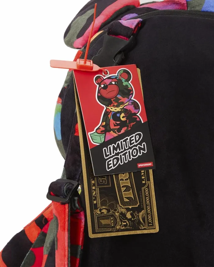 CAMOBURST MONEYBEAR TEDDYBEAR BACKPACK Bags SPRAYGROUND
