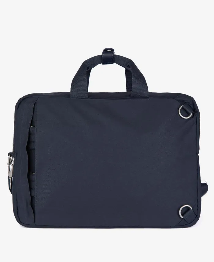 Cascade ThreeWay Laptop Bag Classic Navy Men Barbour Bags and Luggage