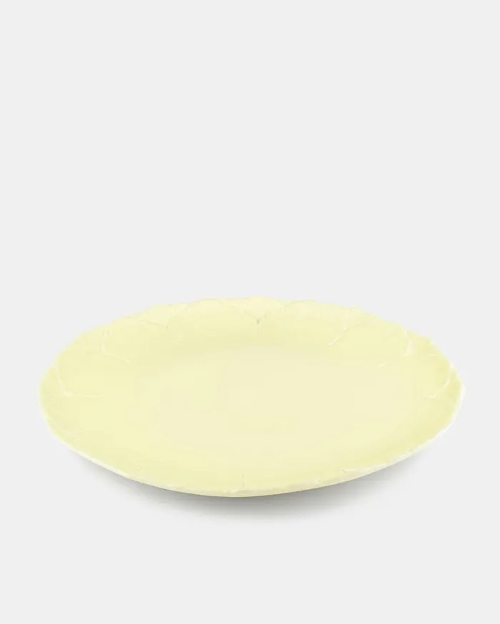 Cherry Blossom Charger Plate Yellow Women Aquazzura Dinnerware