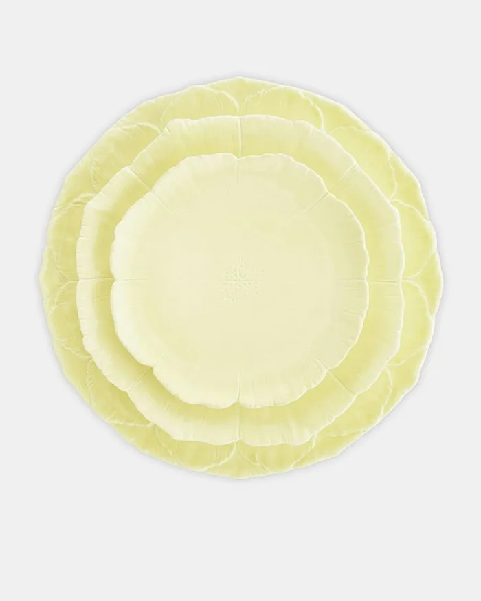 Cherry Blossom Charger Plate Yellow Women Aquazzura Dinnerware Cherry Blossom Charger Plate Yellow Women Aquazzura Dinnerware