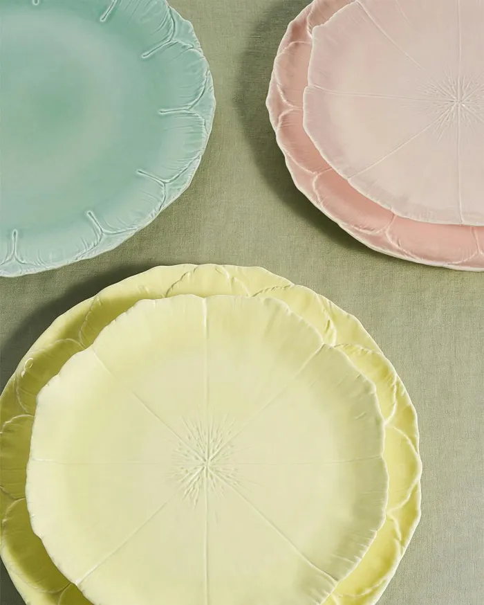 Cherry Blossom Charger Plate Yellow Women Aquazzura Dinnerware Cherry Blossom Charger Plate Yellow Women Aquazzura Dinnerware
