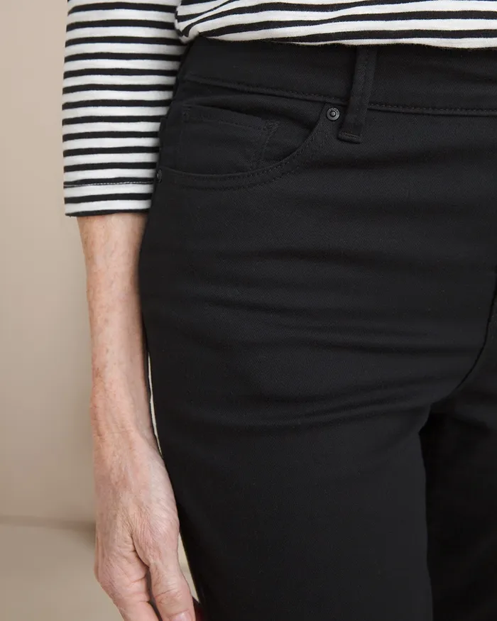 Chico039s So Slimming Girlfriend Jeans Black Women Jeans and Denim
