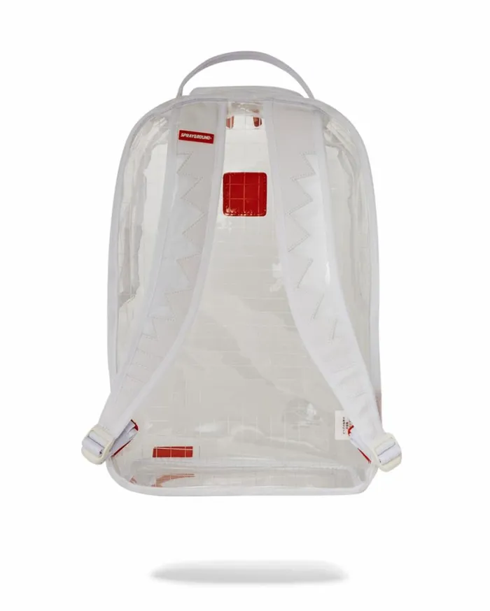 CLEAR VISION SHARKS IN PARIS 8211 100 ALL CLEAR DLX BACKPACK Bags SPRAYGROUND CLEAR VISION SHARKS IN PARIS 8211 100 ALL CLEAR DLX BACKPACK Bags SPRAYGROUND