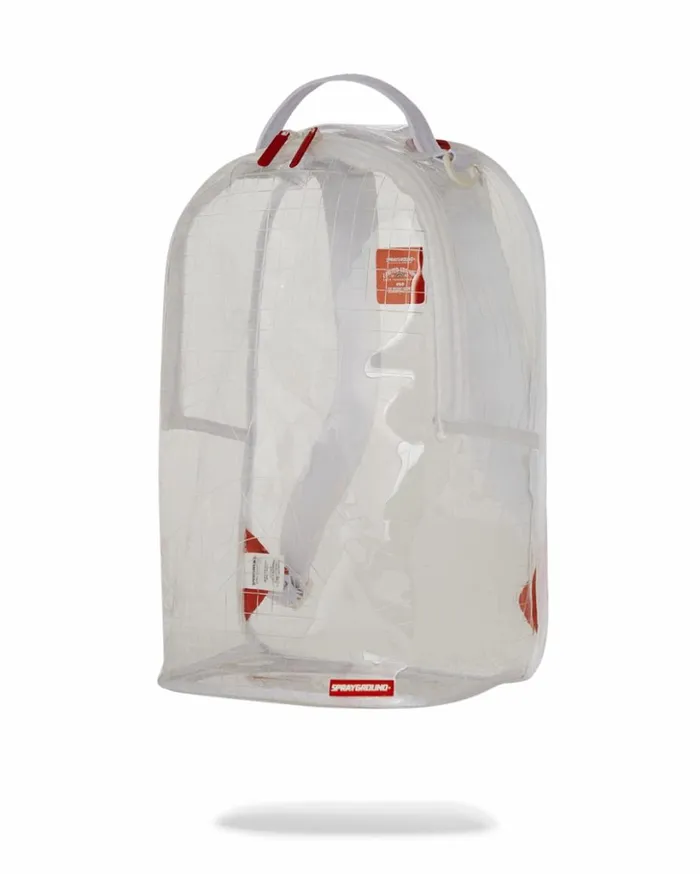 CLEAR VISION SHARKS IN PARIS 8211 100 ALL CLEAR DLX BACKPACK Bags SPRAYGROUND CLEAR VISION SHARKS IN PARIS 8211 100 ALL CLEAR DLX BACKPACK Bags SPRAYGROUND