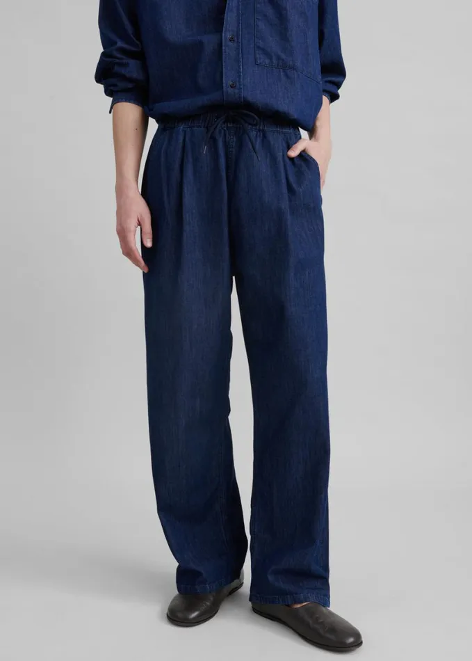 Clothing Men The Frankie Shop Tanner Denim Pants 8211 Raw Wash