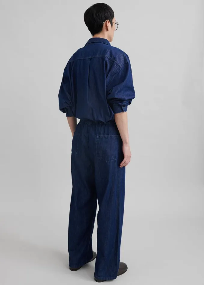 Clothing Men The Frankie Shop Tanner Denim Pants 8211 Raw Wash