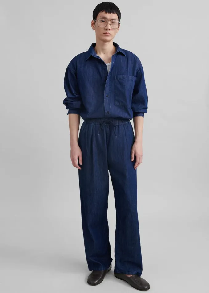 Clothing Men The Frankie Shop Tanner Denim Pants 8211 Raw Wash