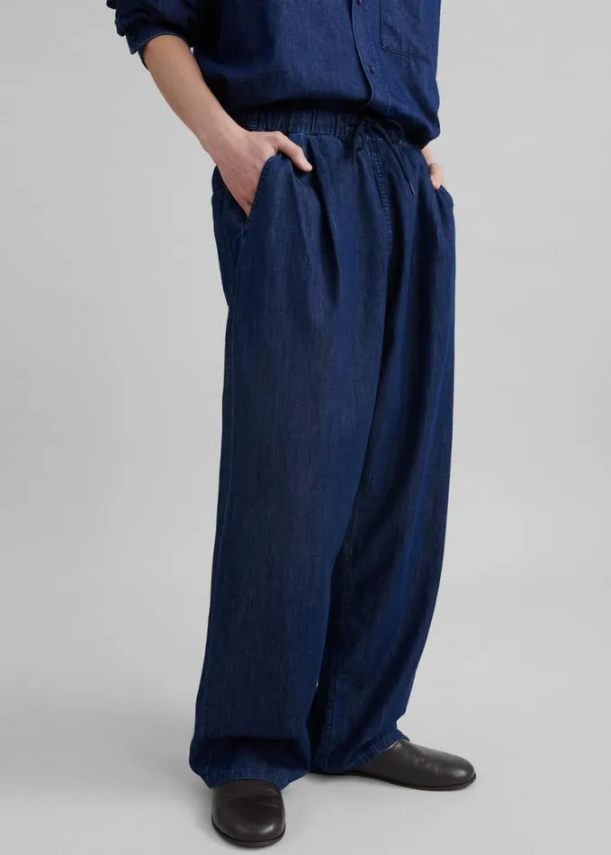 Clothing Men The Frankie Shop Tanner Denim Pants 8211 Raw Wash