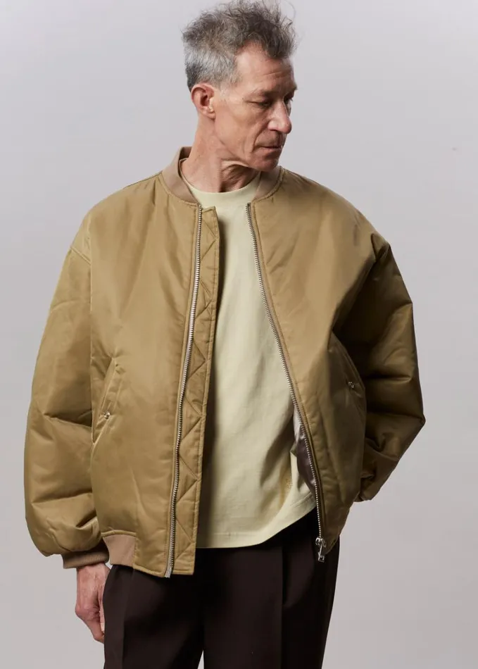 Clothing WomenMen The Frankie Shop Astra Bomber Jacket 8211 Olive