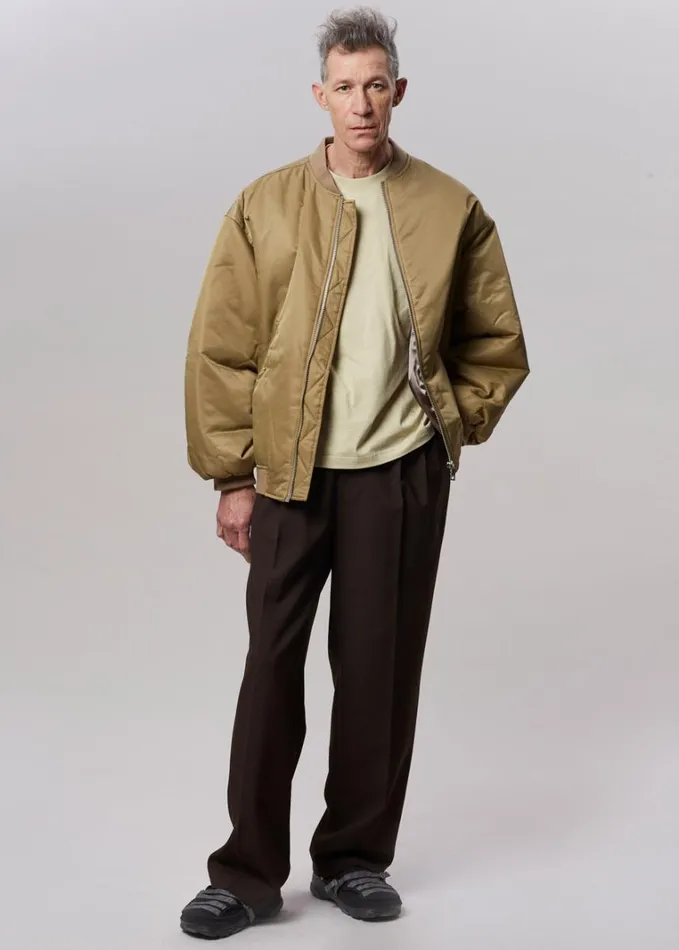 Clothing WomenMen The Frankie Shop Astra Bomber Jacket 8211 Olive