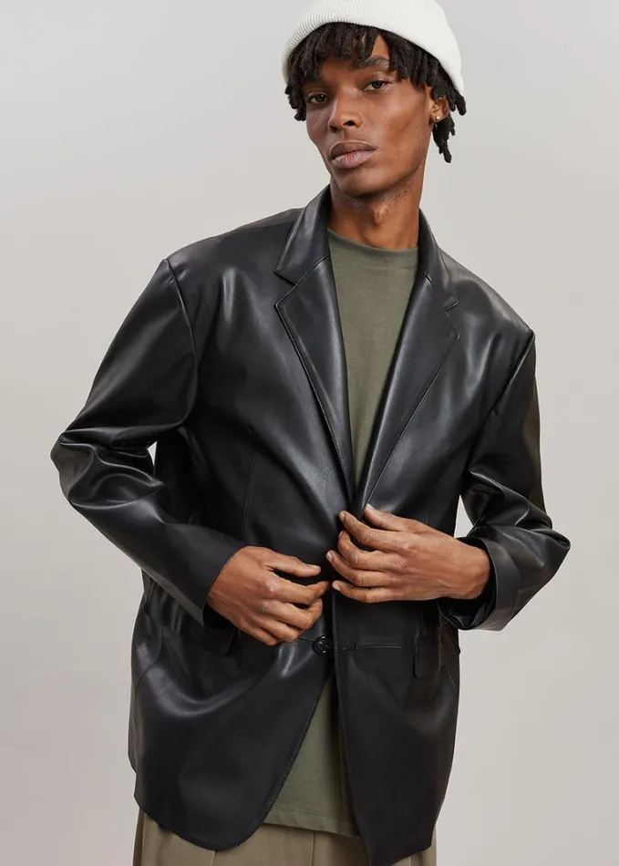 Clothing WomenMen The Frankie Shop Olympia Blazer 8211 Black