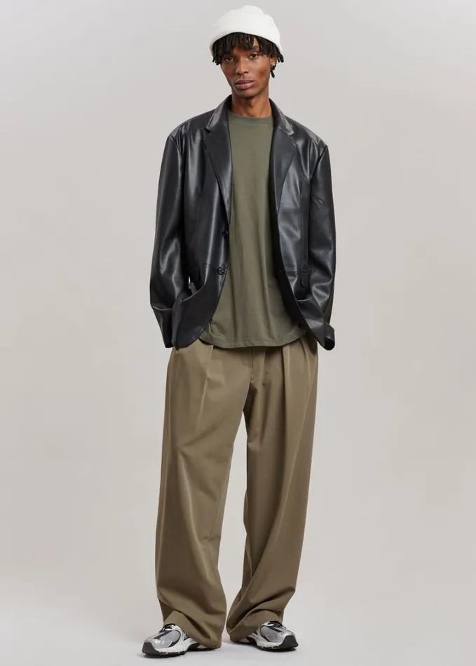 Clothing WomenMen The Frankie Shop Olympia Blazer 8211 Black