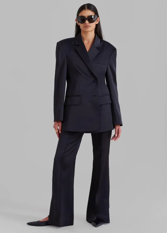 Clothing Women The Frankie Shop Angelica Blazer 8211 Black