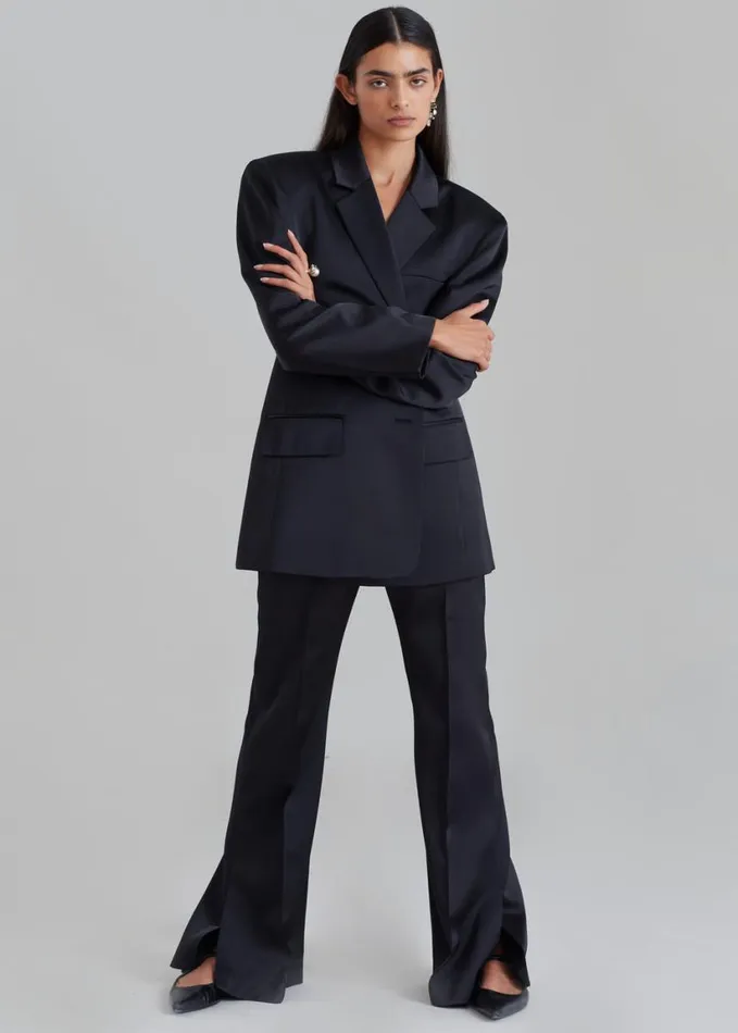Clothing Women The Frankie Shop Angelica Blazer 8211 Black