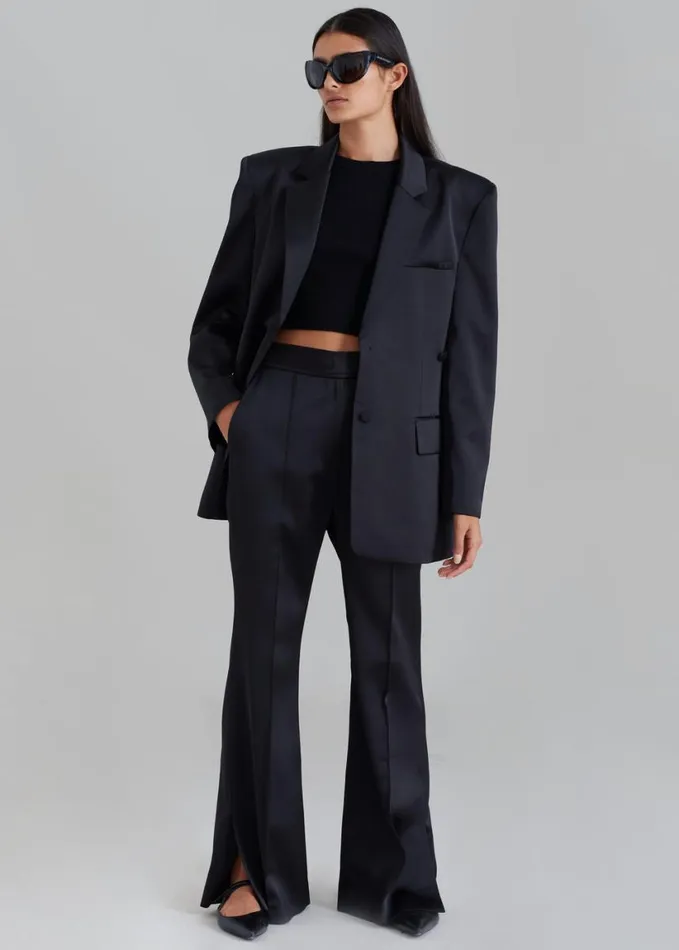 Clothing Women The Frankie Shop Angelica Blazer 8211 Black