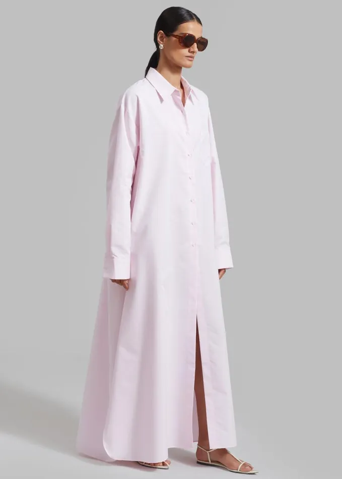 Clothing Women The Frankie Shop Avery Shirt Dress 8211 Petal