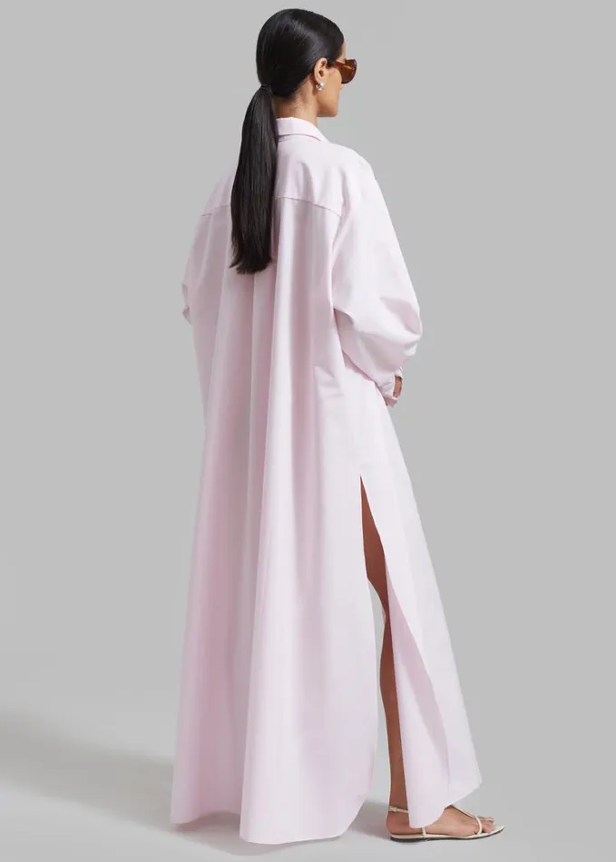 Clothing Women The Frankie Shop Avery Shirt Dress 8211 Petal