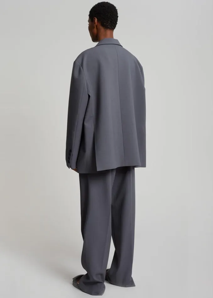 Clothing Women The Frankie Shop Bea Blazer 8211 Charcoal
