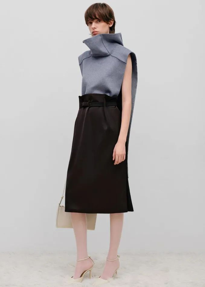 Clothing Women The Frankie Shop Bevza Manishka Vest 8211 Grey