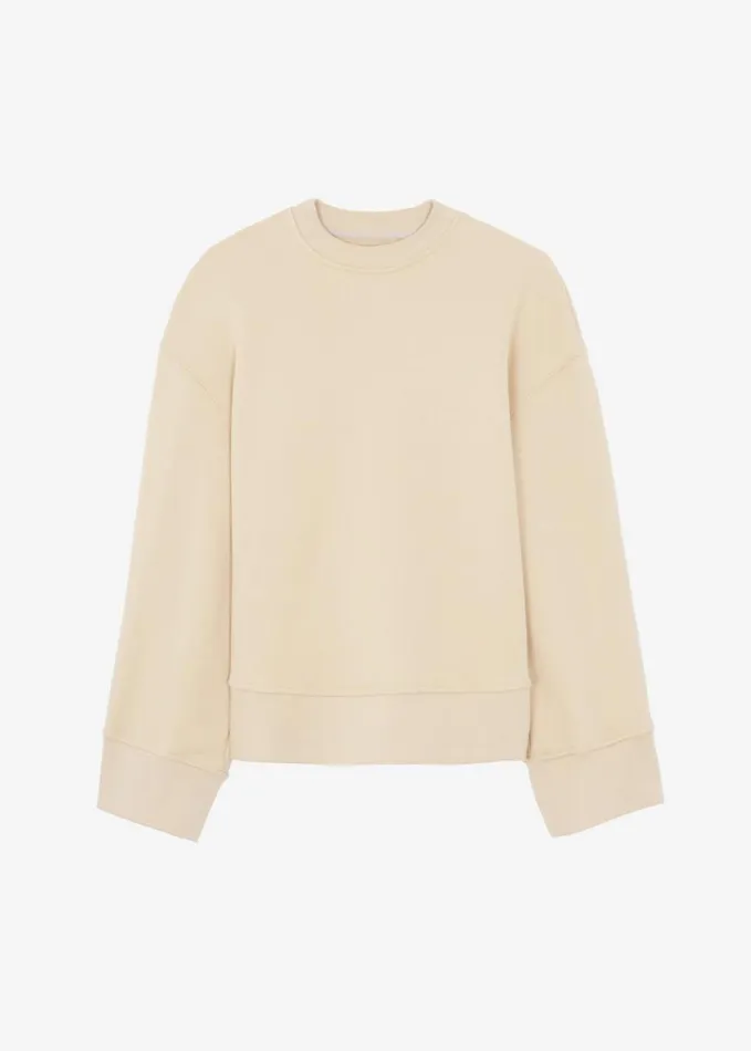Clothing Women The Frankie Shop Clea Sweatshirt 8211 Beige