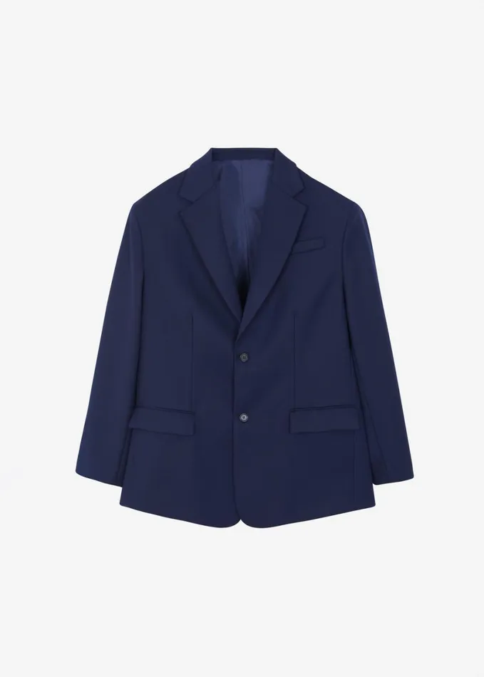 Clothing Women The Frankie Shop Dee Maxi Oversized Blazer 8211 Navy