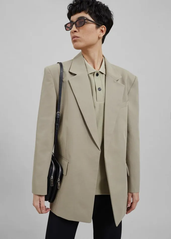 Clothing Women The Frankie Shop Del Blazer 8211 Beige