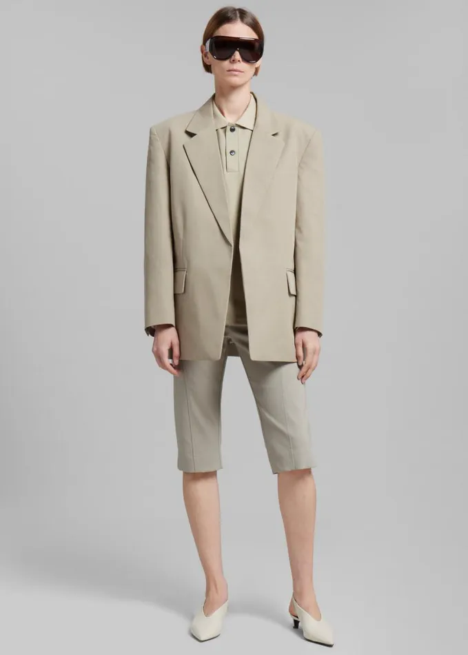 Clothing Women The Frankie Shop Del Blazer 8211 Beige
