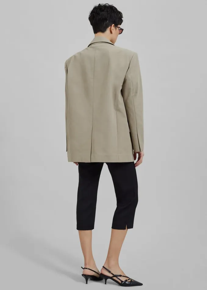 Clothing Women The Frankie Shop Del Blazer 8211 Beige