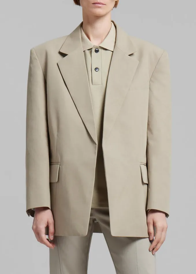 Clothing Women The Frankie Shop Del Blazer 8211 Beige