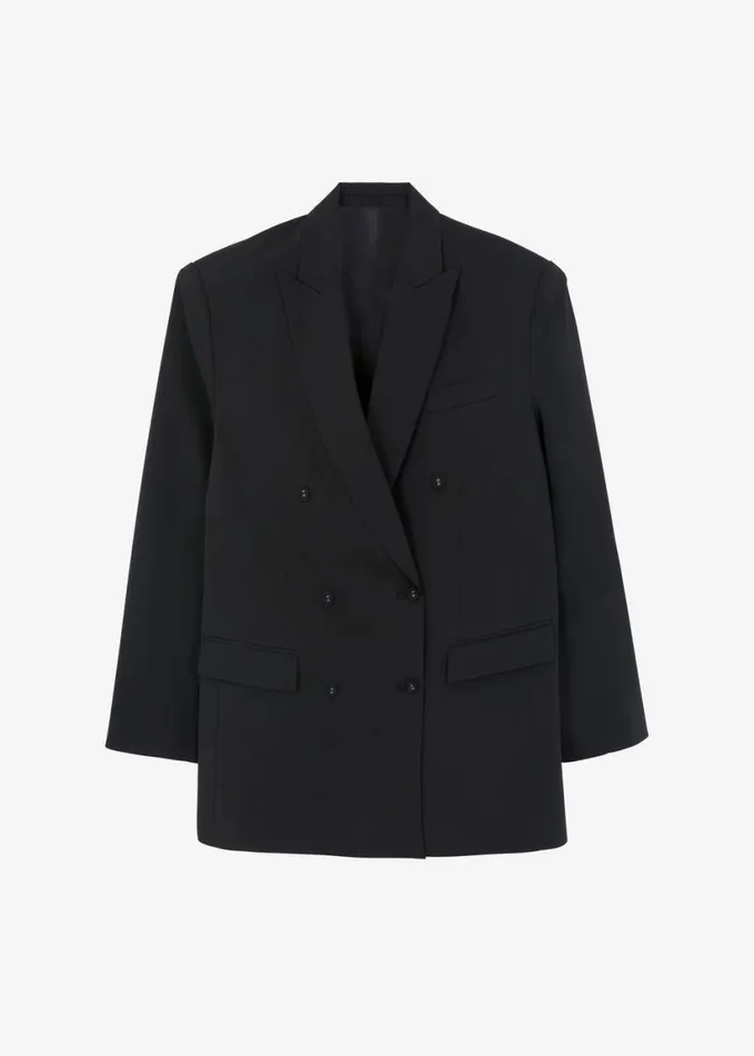 Clothing Women The Frankie Shop Demi Blazer 8211 Black