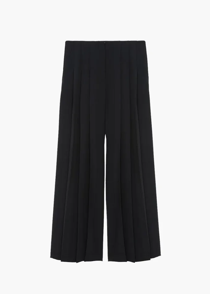 Clothing Women The Frankie Shop Dillon Pleated Pants 8211 Black