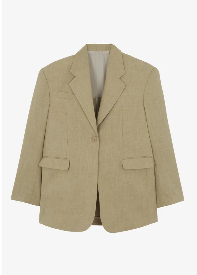 Clothing Women The Frankie Shop Gladys Blazer 8211 Khaki