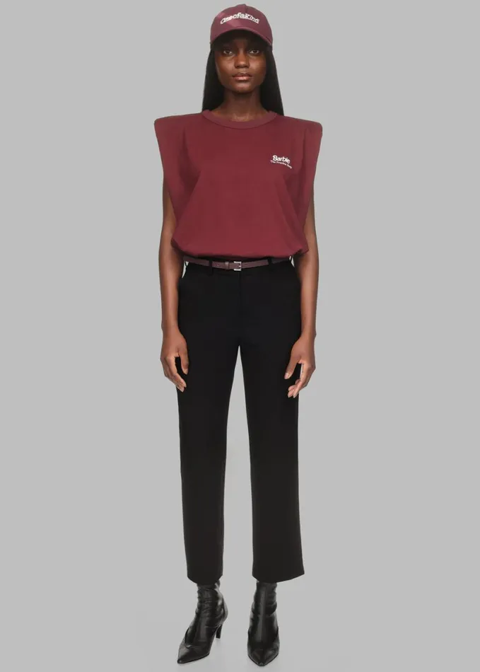 Clothing Women The Frankie Shop Kori Trousers X Barbie 8211 Black