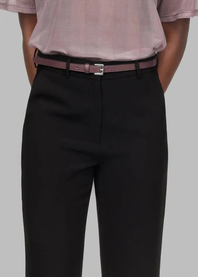 Clothing Women The Frankie Shop Kori Trousers X Barbie 8211 Black