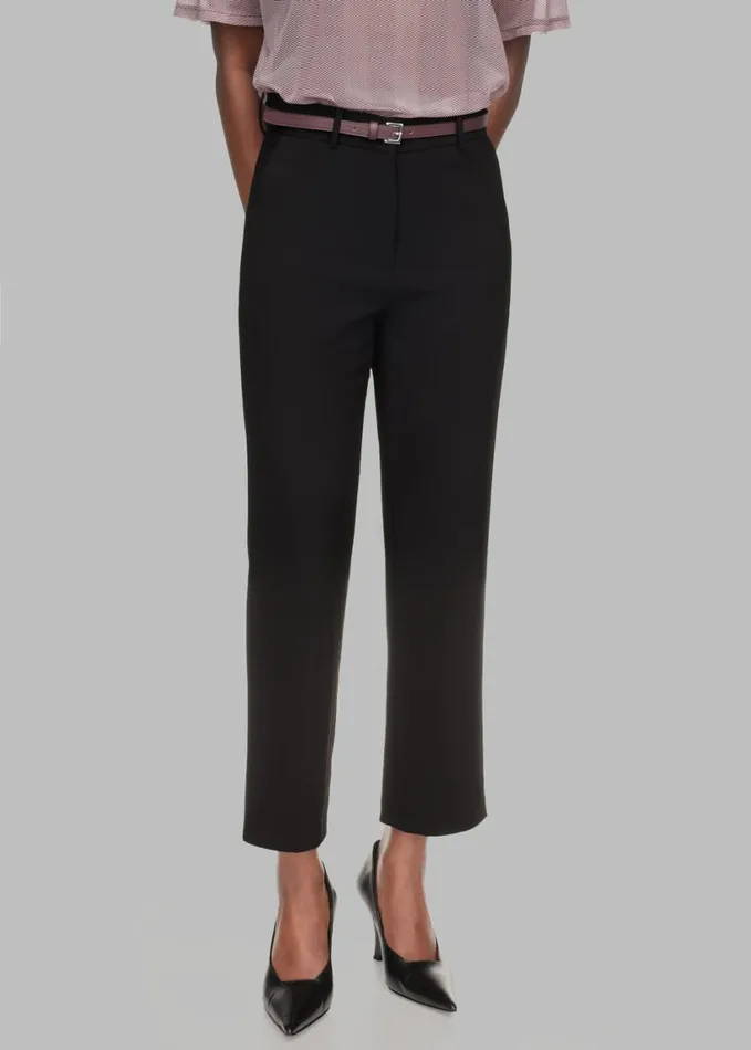 Clothing Women The Frankie Shop Kori Trousers X Barbie 8211 Black