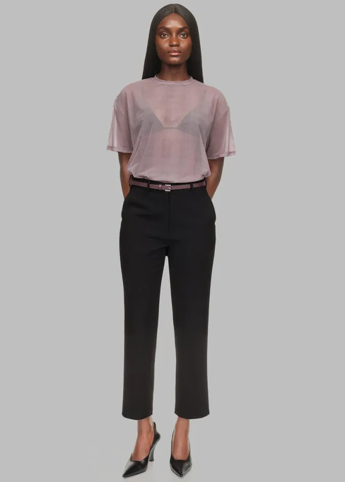 Clothing Women The Frankie Shop Kori Trousers X Barbie 8211 Black