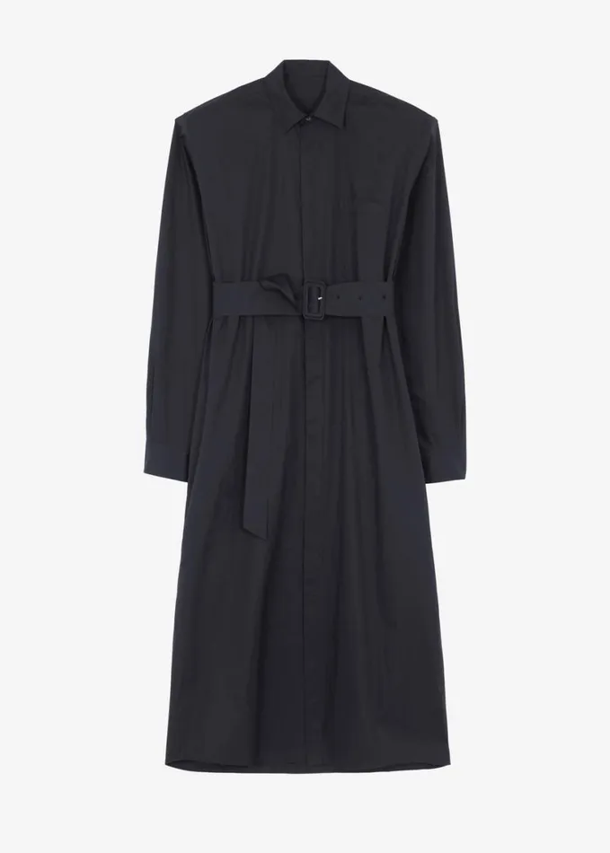 Clothing Women The Frankie Shop Louisa Trench Dress 8211 Black