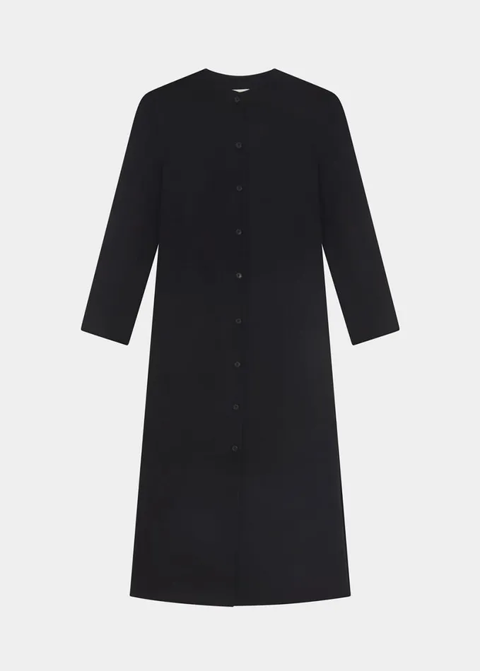 Clothing Women The Frankie Shop Loulou Studio Martil Long Coat 8211 Black