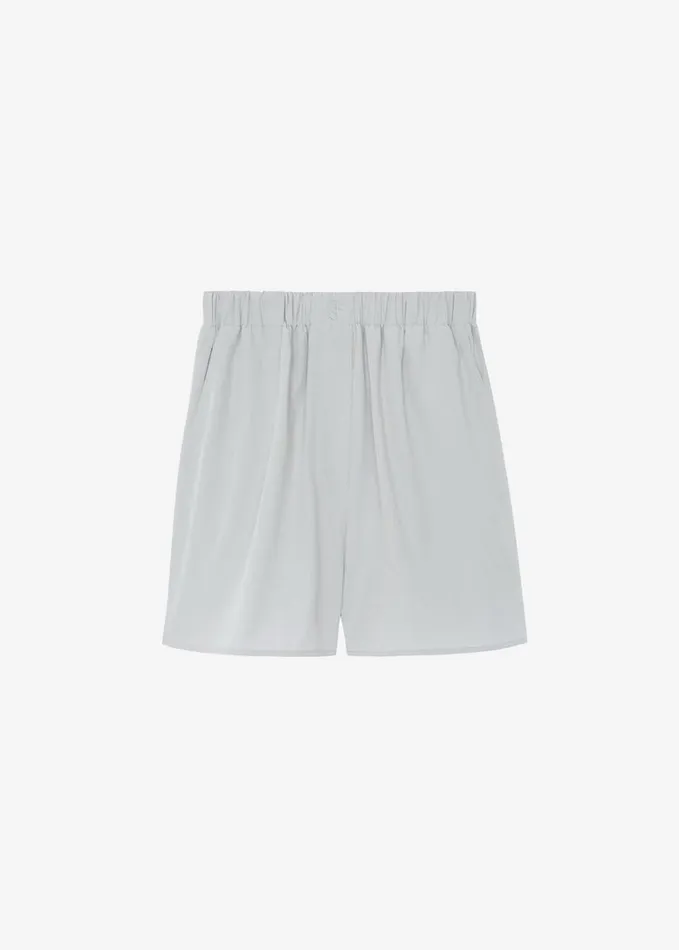 Clothing Women The Frankie Shop Lui Cotton Boxer Short 8211 Ice