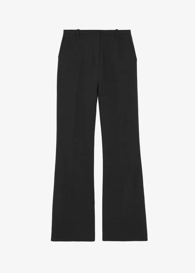 Clothing Women The Frankie Shop Lyra Flared Pants 8211 Black
