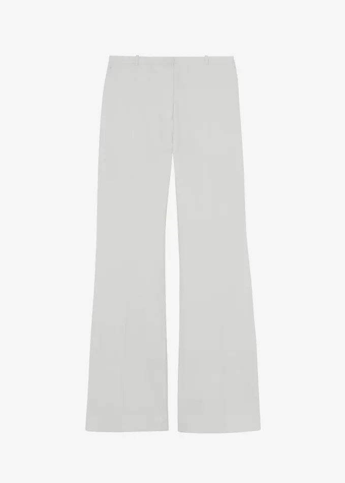 Clothing Women The Frankie Shop Lyra Flared Pants 8211 White