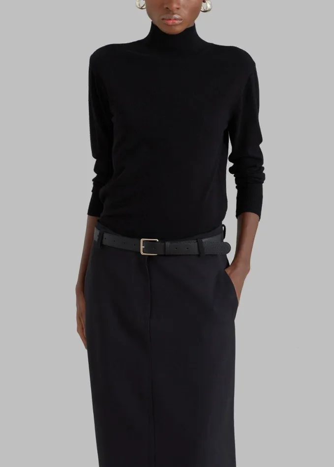 Clothing Women The Frankie Shop Malvo Long Pencil Skirt 8211 Black