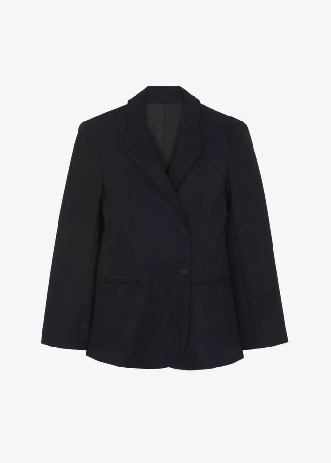 Clothing Women The Frankie Shop Morrison Crossover Blazer 8211 Black