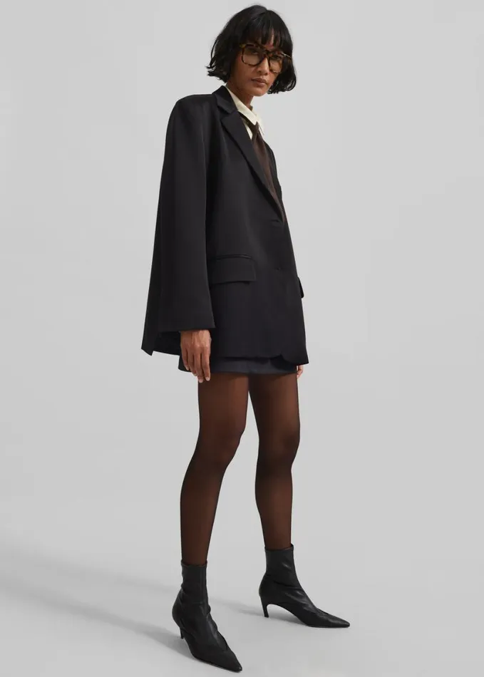 Clothing Women The Frankie Shop Naaz Blazer 8211 Black