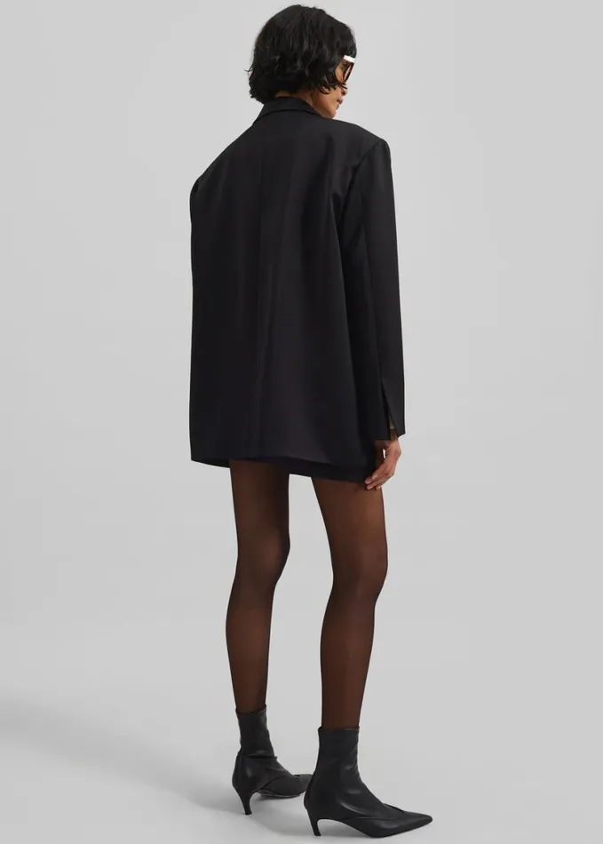 Clothing Women The Frankie Shop Naaz Blazer 8211 Black