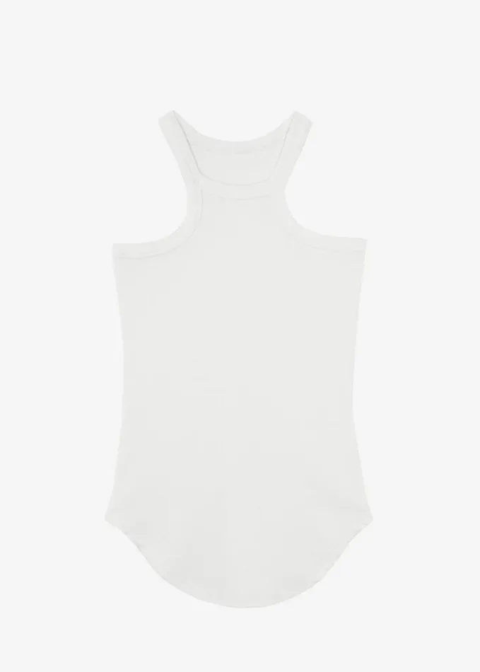 Clothing Women The Frankie Shop Omi Halter Tank Top 8211 White
