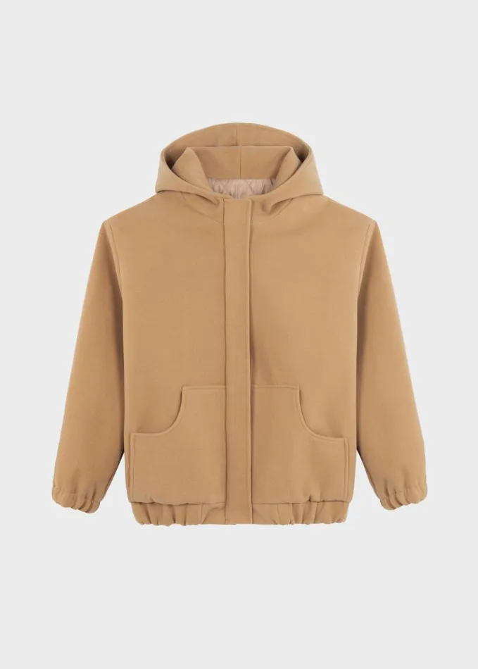 Clothing Women The Frankie Shop Rey Zip Up Hoodie 8211 Beige