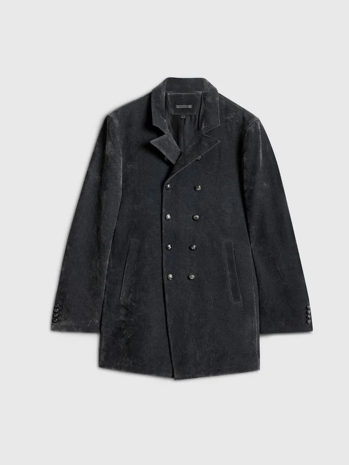 Coats And Jackets Men John Varvatos REGAN COAT Charcoal Grey